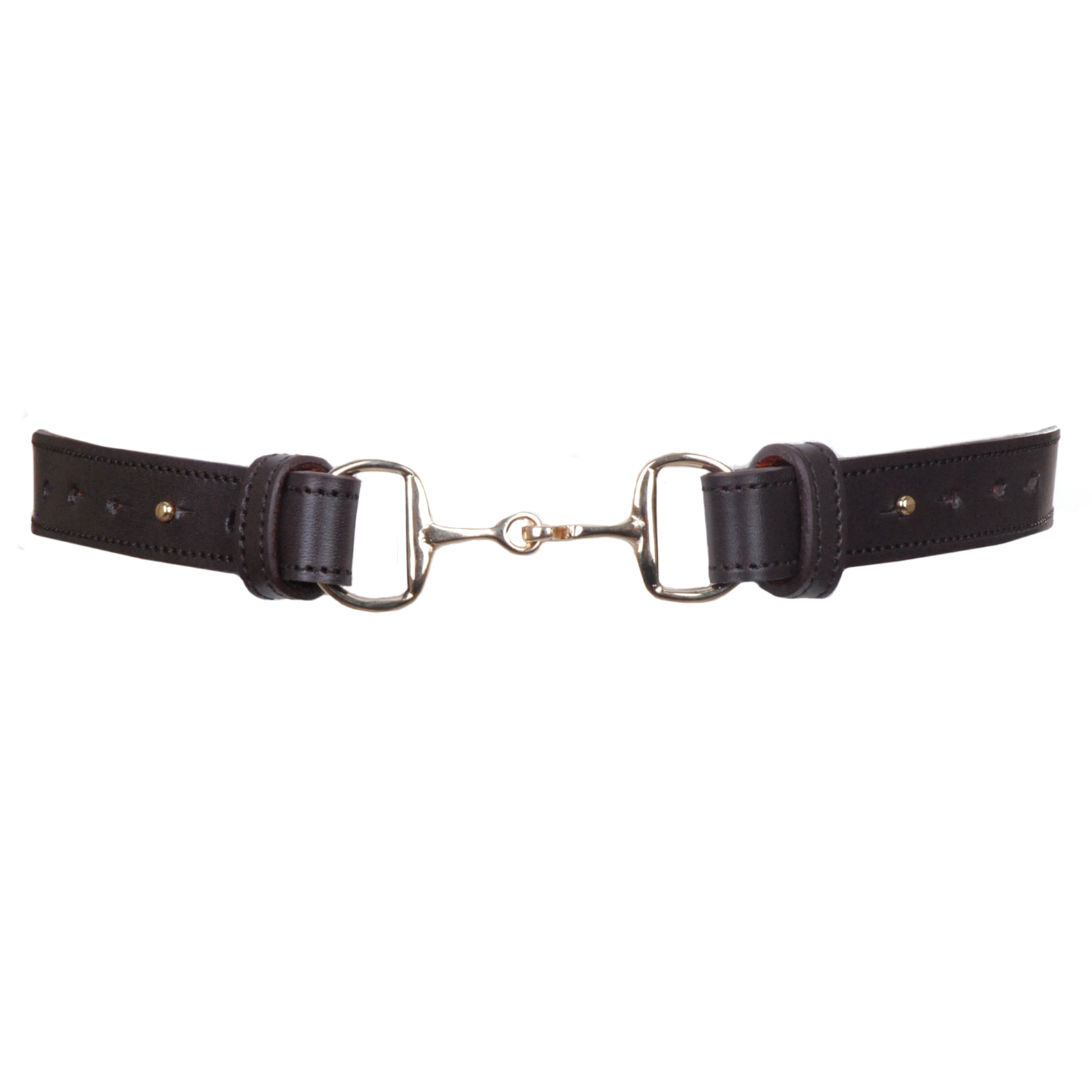 Cinturon ascot marron