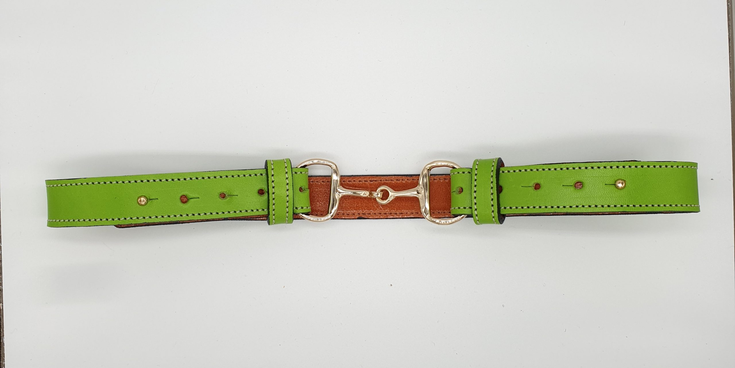 Cinturon ascot pistacho