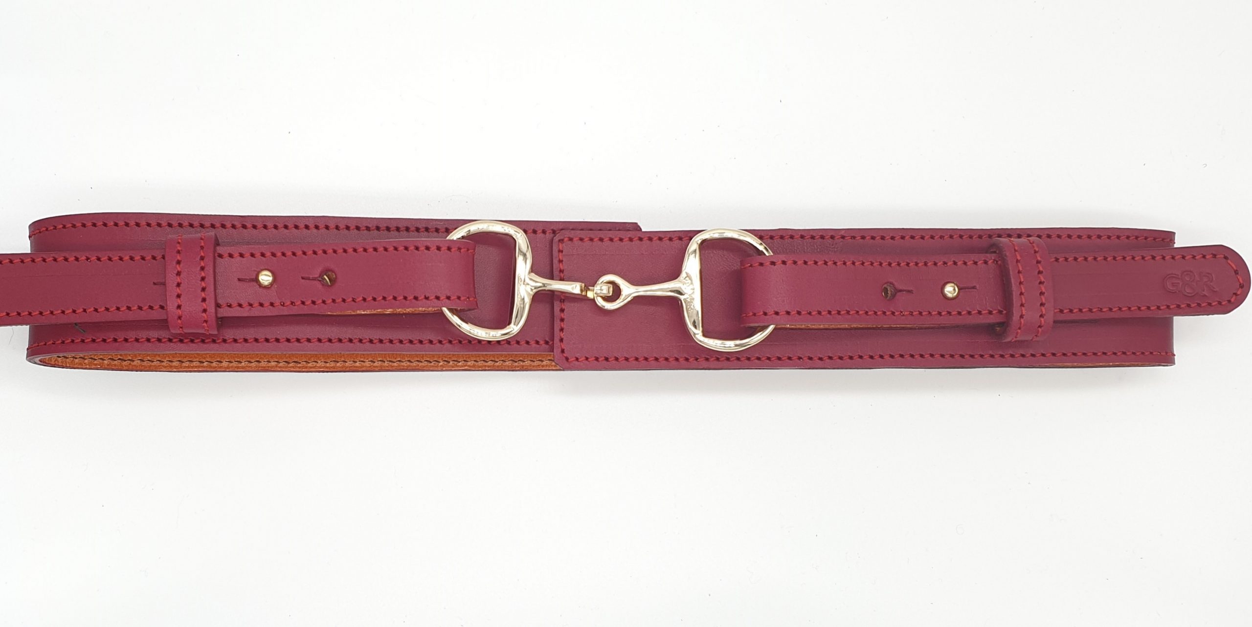 Cinturon longchamp burdeos