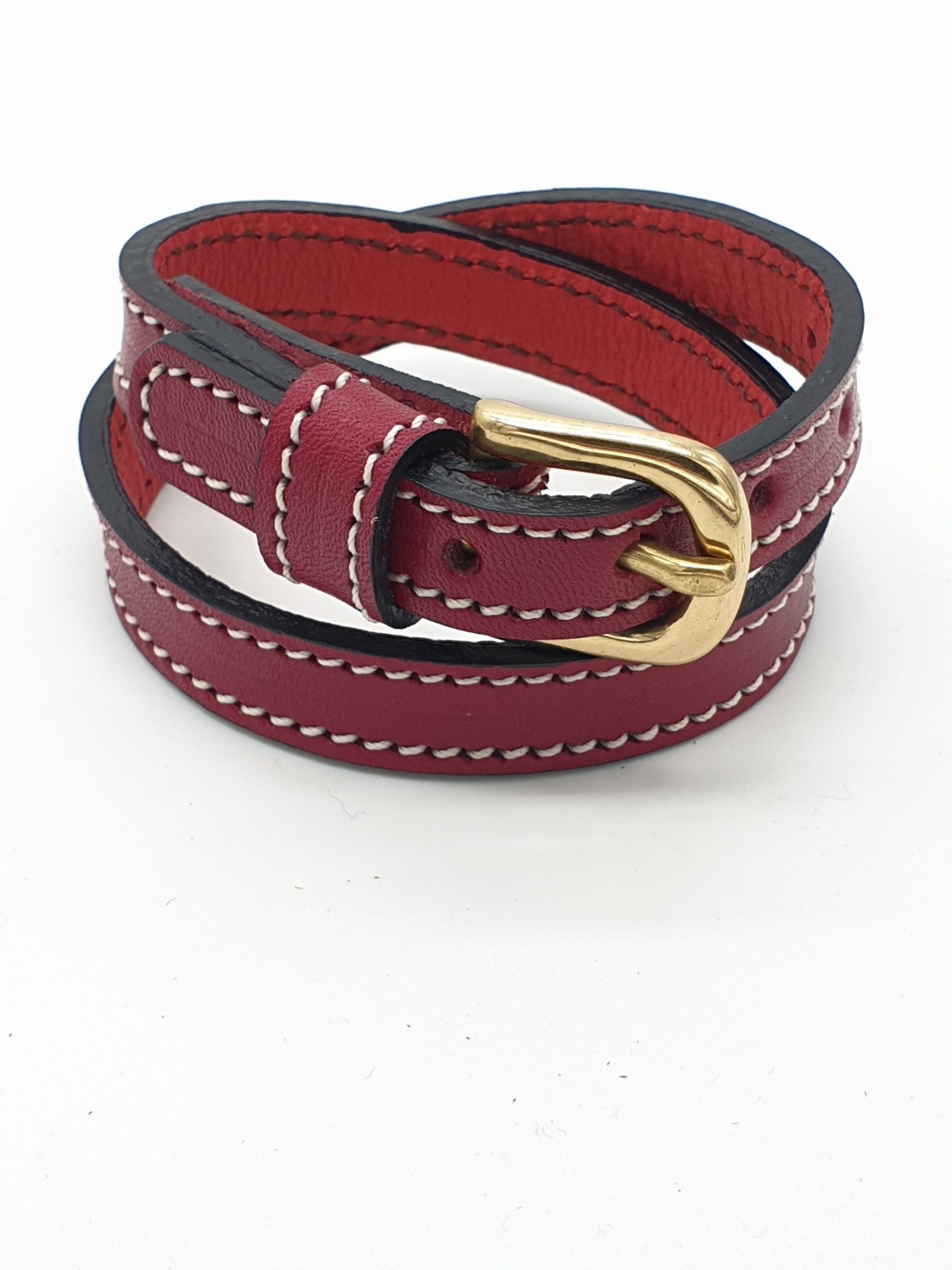 Pulsera burdeos